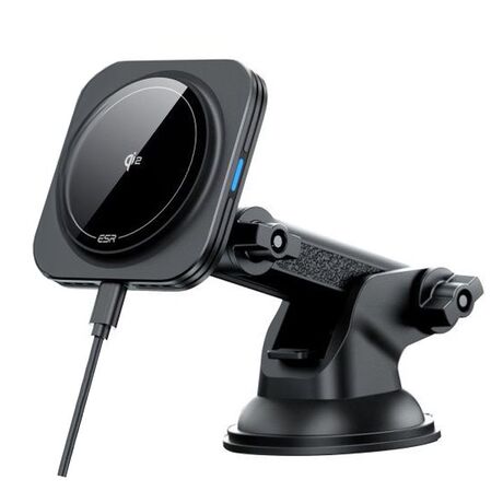 Βάση Αυτοκινήτου ESR HaloLock Magnetic Qi12 15W τοποθετημένη στο ταμπλό αυτοκινήτου