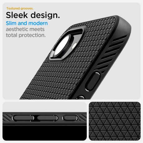 Προστασία κάμερας με τη θήκη Spigen Liquid Air Matte Black