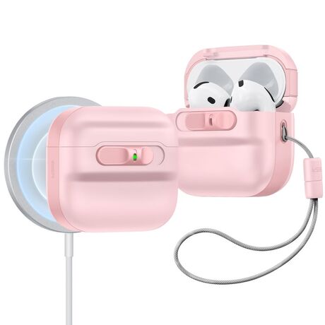 Ροζ θήκη ESR Pulse HaloLock MagSafe για AirPods 4