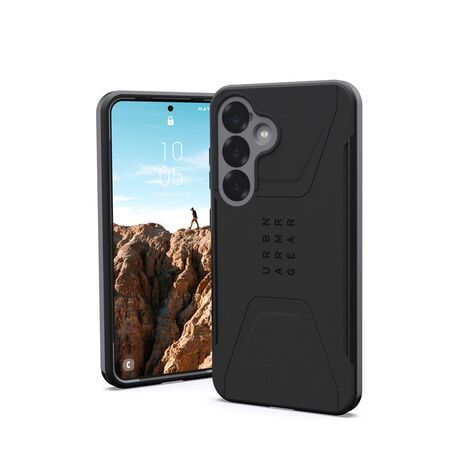 Προστατευτική θήκη UAG Civilian Pro Black για Samsung Galaxy S25 5G