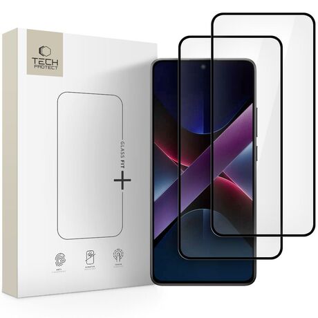Προστατευτικό γυαλί Tech-Protect Glass Fit+ για Xiaomi Poco X7 Pro 5
