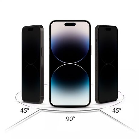 Εφαρμογή του Hofi 3D Full Pro+ Privacy Tempered Glass σε iPhone 12