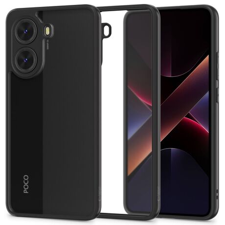 Θήκη Poco X7 Pro Matte Black – μπροστινή όψη