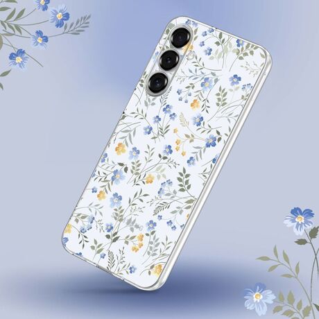 Spring Flowers Clear TPU Case Galaxy A36