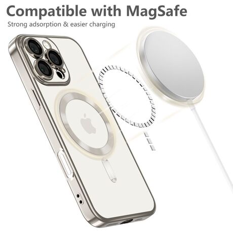 Πίσω όψη θήκης Samsung A56 Magflex με υποστήριξη MagSafe