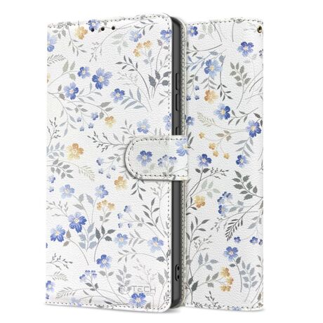 Spring Flowers θήκη Galaxy A56 5G – εμπρόσθια όψη με floral σχέδιο