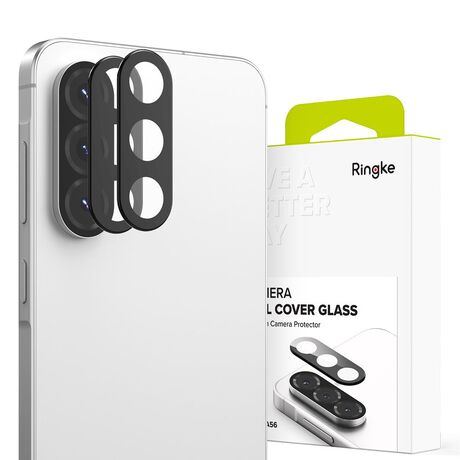 Ringke Camera Full Cover Protector 2-Pack για Samsung Galaxy A56 5GTempered Glass κάλυμμα φακού για Samsung Galaxy A56 5G