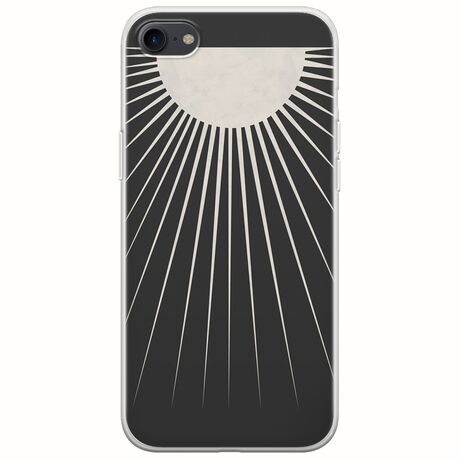 Minimal Moon iPhone 7 Flexible TPU (Διάφανη Σιλικόνη)