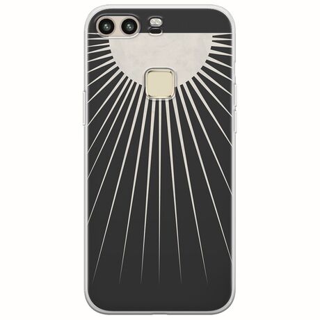 Minimal Moon Huawei P9 Flexible TPU (Διάφανη Σιλικόνη)
