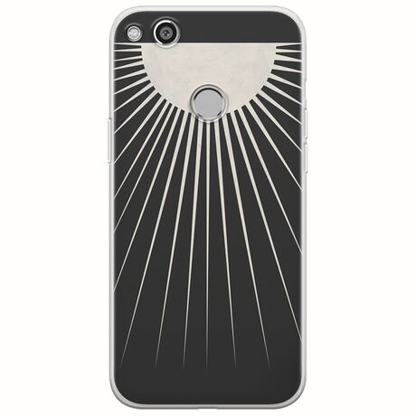 Minimal Moon Huawei P9 Lite 2017 / P8 Lite 2017 Flexible TPU (Διάφανη Σιλικόνη)