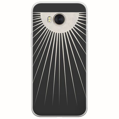 Minimal Moon Huawei Y6 2017 Flexible TPU (Διάφανη Σιλικόνη)