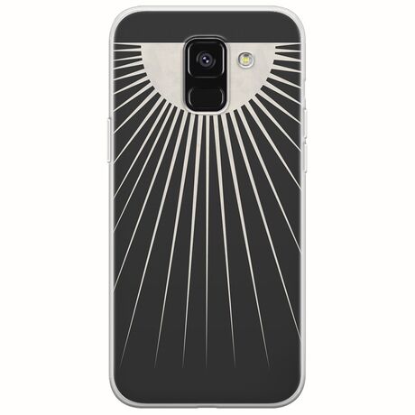 Minimal Moon Samsung Galaxy A6 2018 Flexible TPU (Διάφανη Σιλικόνη)