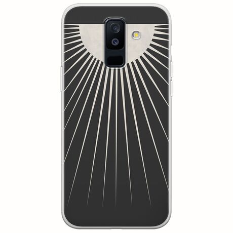 Minimal Moon Samsung Galaxy A6 Plus 2018 Flexible TPU (Διάφανη Σιλικόνη)
