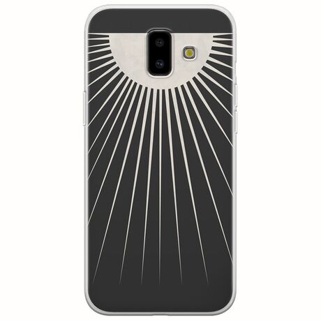 Minimal Moon Samsung Galaxy J6 Plus Flexible TPU (Διάφανη Σιλικόνη)