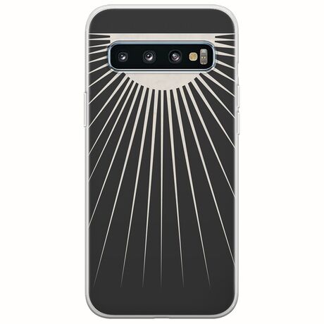 Minimal Moon Samsung Galaxy S10 Plus Flexible TPU (Διάφανη Σιλικόνη)