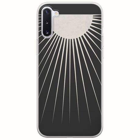 Minimal Moon Samsung Galaxy Note 10 Flexible TPU (Διάφανη Σιλικόνη)