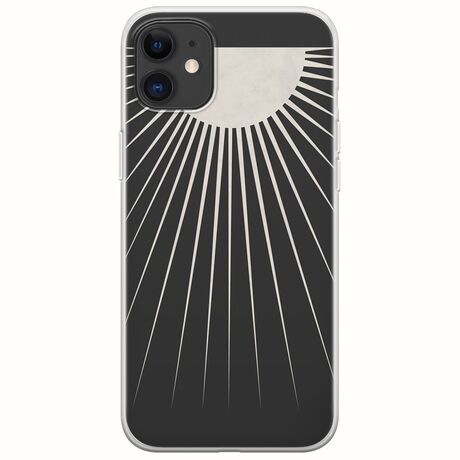 Minimal Moon iPhone 11 Flexible TPU (Διάφανη Σιλικόνη)