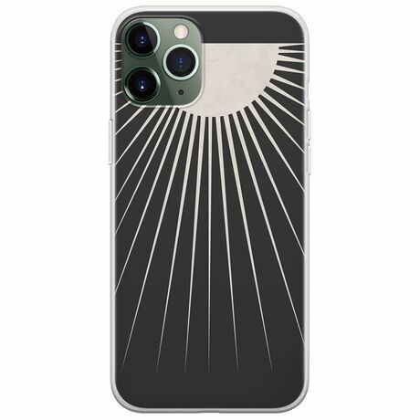 Minimal Moon iPhone 11 Pro Flexible TPU (Διάφανη Σιλικόνη)