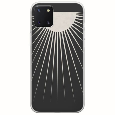 Minimal Moon Samsung Galaxy Note 10 Lite Flexible TPU (Διάφανη Σιλικόνη)