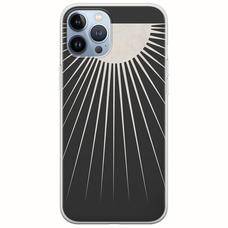 Minimal Moon iPhone 12 Pro Flexible TPU (Διάφανη Σιλικόνη)
