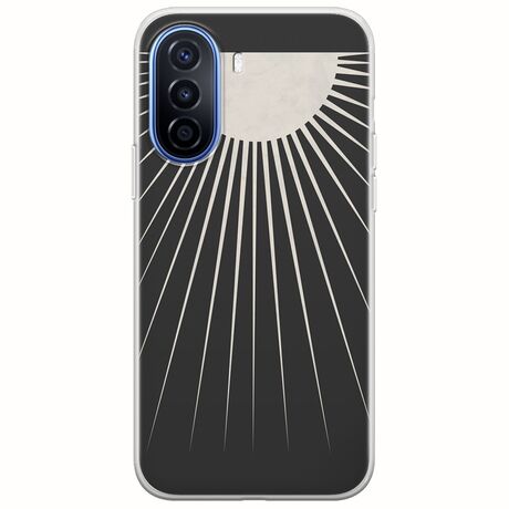 Minimal Moon Huawei Nova Y70 Flexible TPU (Διάφανη Σιλικόνη)