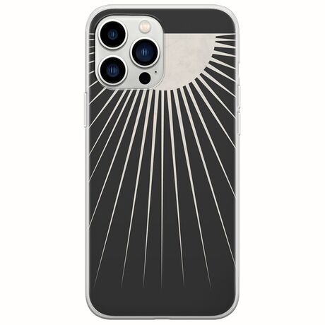 Minimal Moon iPhone 14 Pro Flexible TPU (Διάφανη Σιλικόνη)