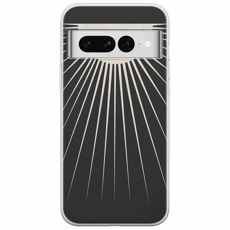 Minimal Moon Google Pixel 7 5G Flexible TPU (Διάφανη Σιλικόνη)