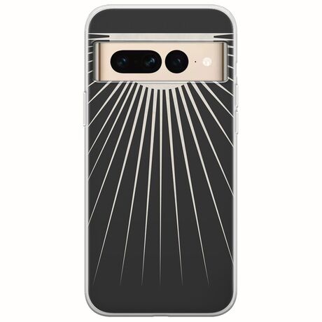 Minimal Moon Google Pixel 7 Pro 5G Flexible TPU (Διάφανη Σιλικόνη)
