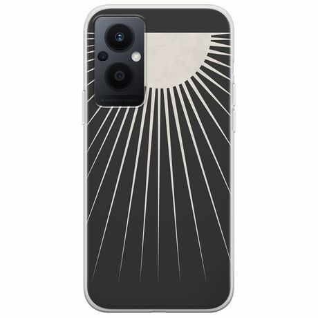 Minimal Moon Oppo Reno 8 Lite Flexible TPU (Διάφανη Σιλικόνη)