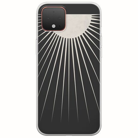 Minimal Moon Google Pixel 4 Flexible TPU (Διάφανη Σιλικόνη)