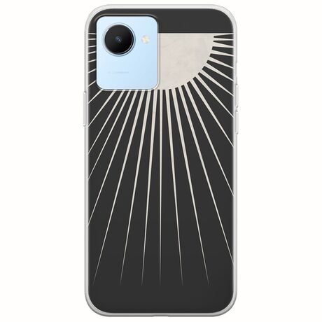 Minimal Moon Realme Narzo 50i Prime Flexible TPU (Διάφανη Σιλικόνη)