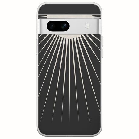 Minimal Moon Google Pixel 7a 5G Flexible TPU (Διάφανη Σιλικόνη)