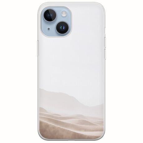 Windy Desert iPhone 15 Flexible TPU (Διάφανη Σιλικόνη)