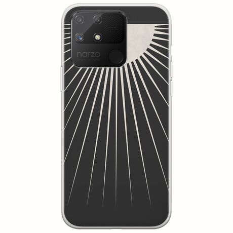 Minimal Moon Realme Narzo 50A Flexible TPU (Διάφανη Σιλικόνη)