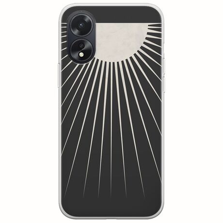 Minimal Moon Oppo A38 Flexible TPU (Διάφανη Σιλικόνη)