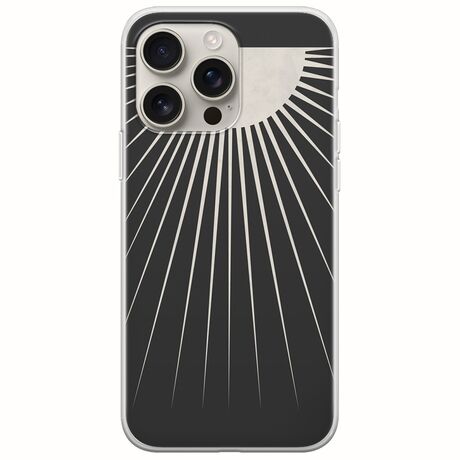 Minimal Moon iPhone 16 Pro Flexible TPU (Διάφανη Σιλικόνη)