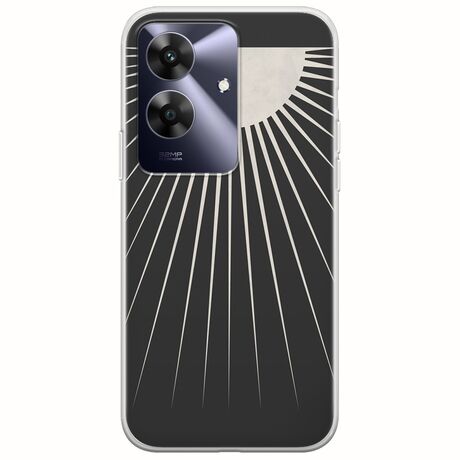 Minimal Moon Realme Note 60 Flexible TPU (Διάφανη Σιλικόνη)