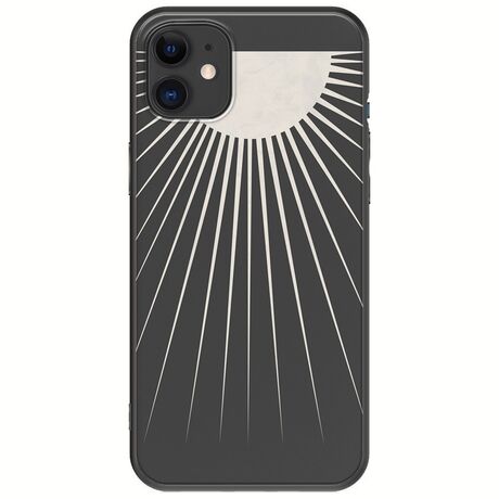 Minimal Moon iPhone 11 Black TPU (Μαύρη Σιλικόνη)