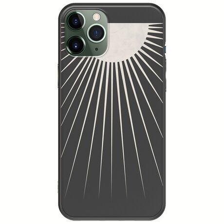 Minimal Moon iPhone 11 Pro Black TPU (Μαύρη Σιλικόνη)