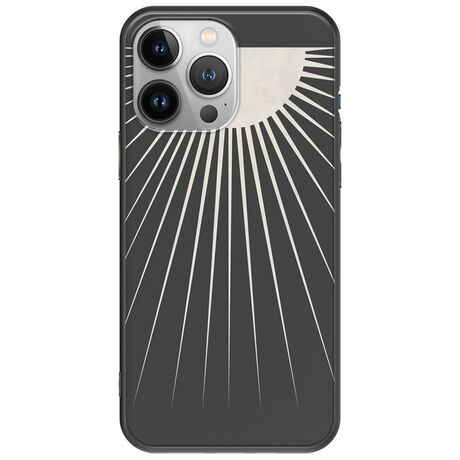 Minimal Moon iPhone 13 Pro Max Black TPU (Μαύρη Σιλικόνη)