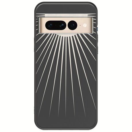 Minimal Moon Google Pixel 7 Pro 5G Black TPU (Μαύρη Σιλικόνη)