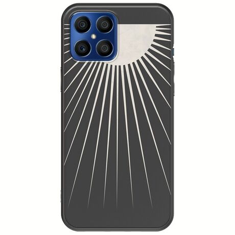 Minimal Moon Honor X8 Black TPU (Μαύρη Σιλικόνη)