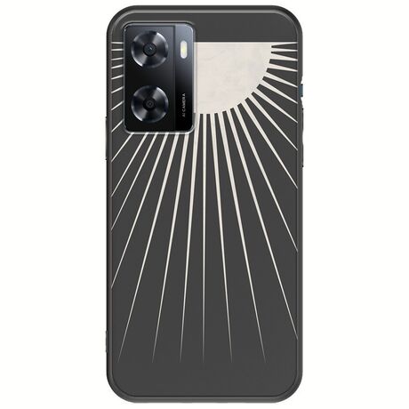 Minimal Moon Oppo A57s Black TPU (Μαύρη Σιλικόνη)