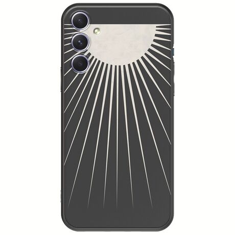 Minimal Moon Samsung Galaxy A54 5G Black TPU (Μαύρη Σιλικόνη)