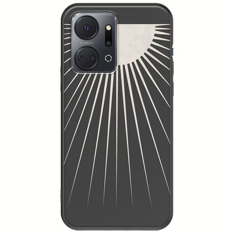 Minimal Moon Honor X7a Black TPU (Μαύρη Σιλικόνη)