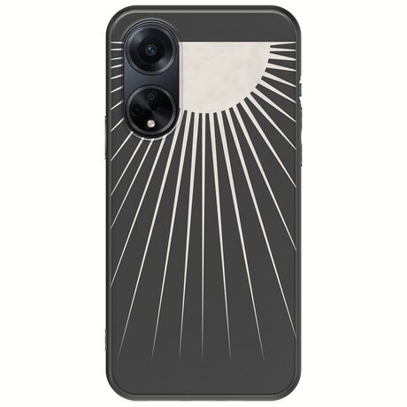 Minimal Moon Oppo A98 5G Black TPU (Μαύρη Σιλικόνη)