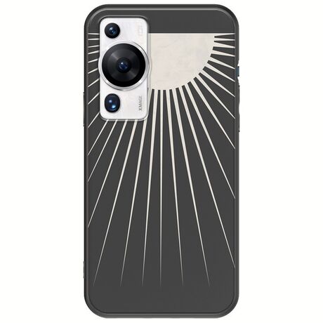 Minimal Moon Huawei P60 Black TPU (Μαύρη Σιλικόνη)