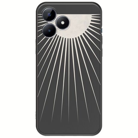 Minimal Moon Realme C51 Black TPU (Μαύρη Σιλικόνη)