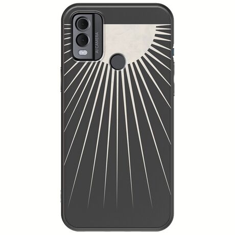 Minimal Moon Nokia C22 Black TPU (Μαύρη Σιλικόνη)