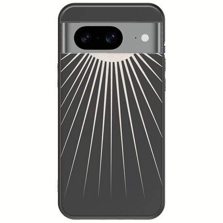 Minimal Moon Google Pixel 8 5G Black TPU (Μαύρη Σιλικόνη)